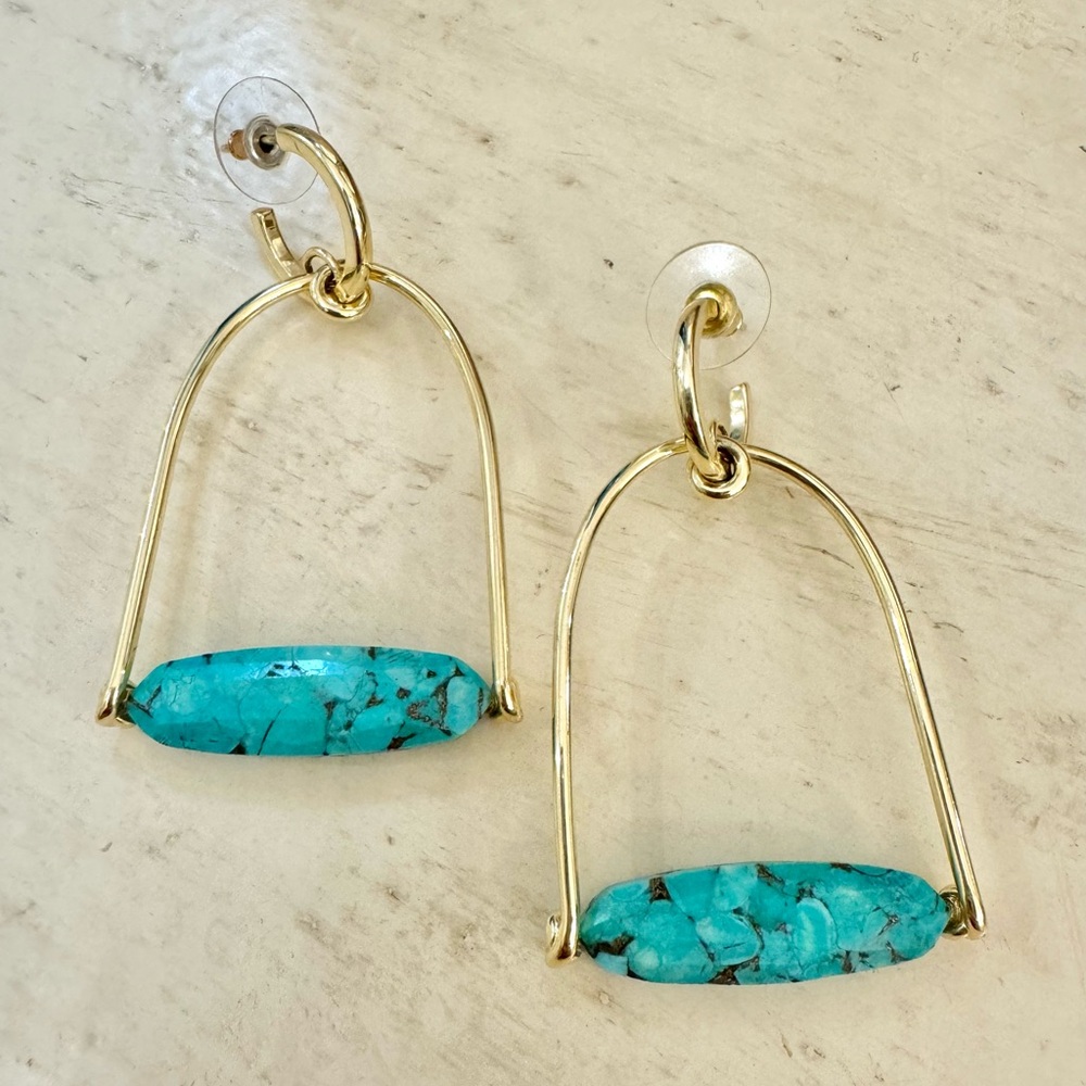 Kendra Scott Turquoise earrings